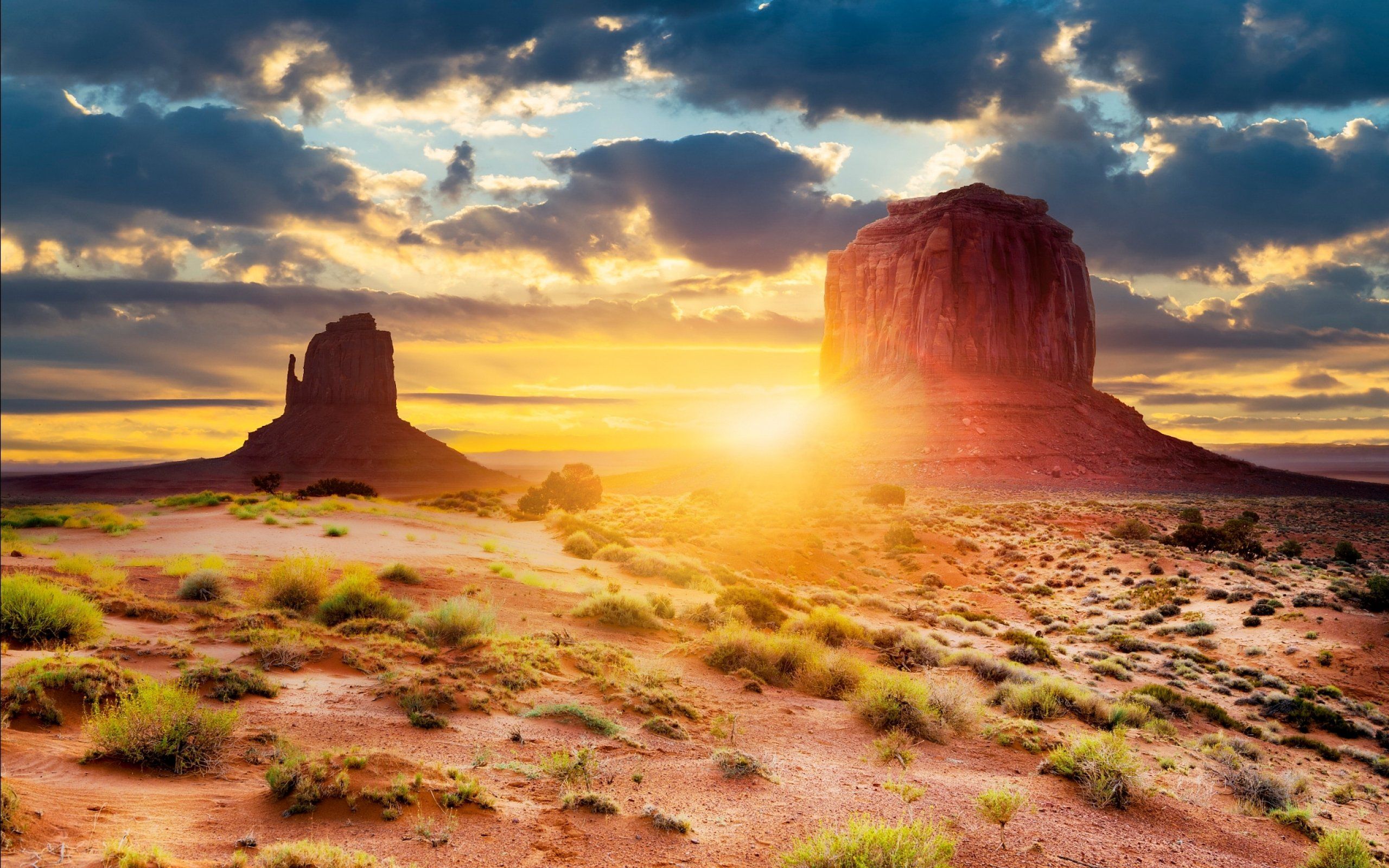 Monument Valley Navajo Tribal Park Desktop Wallpaper